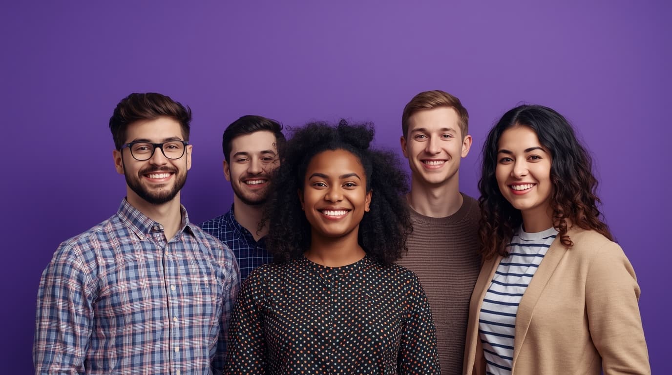 Remrkbl teammates collaborating with a mural that reads Stay Curious.